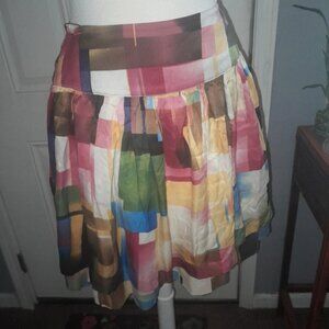 Pre-loved Colorful Mini Skirt